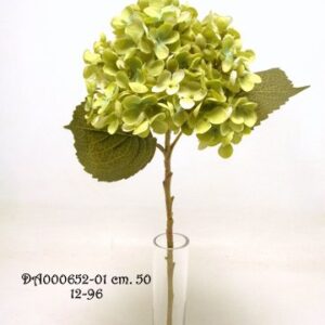 SINGLE HYDRANGEA SPRAY 50CM VERDE