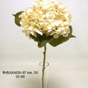 SINGLE HYDRANGEA SPRAY 50CM IVORY